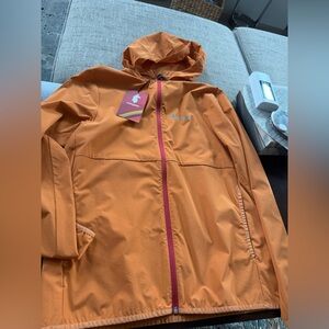 NWT Cotopaxi Men’s Orange Windbreaker Jacket Size Medium